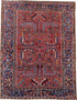 Vintage Heriz Area Rug (7' x 9')